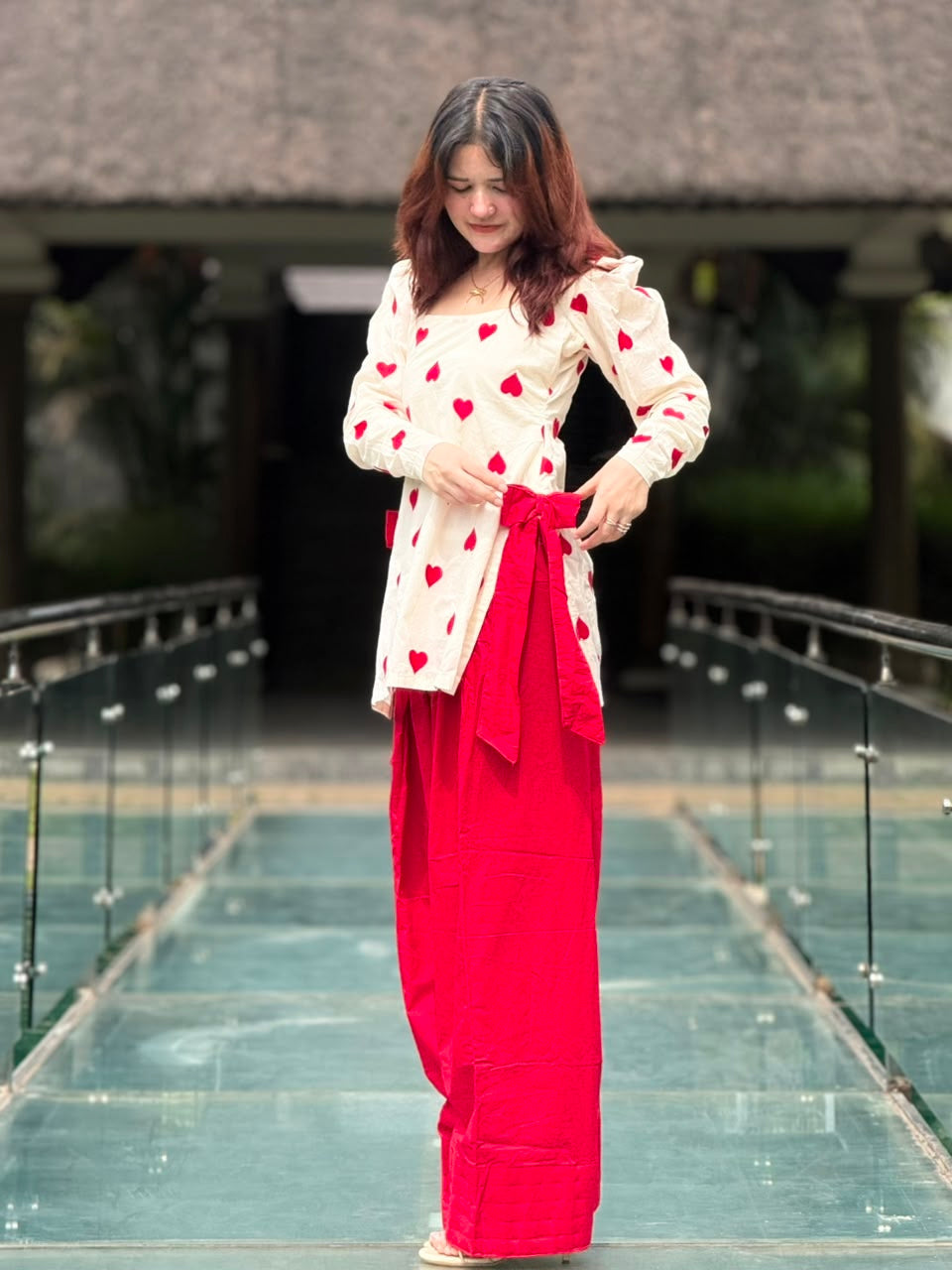 Sweetheart Bow Co-Ord Set