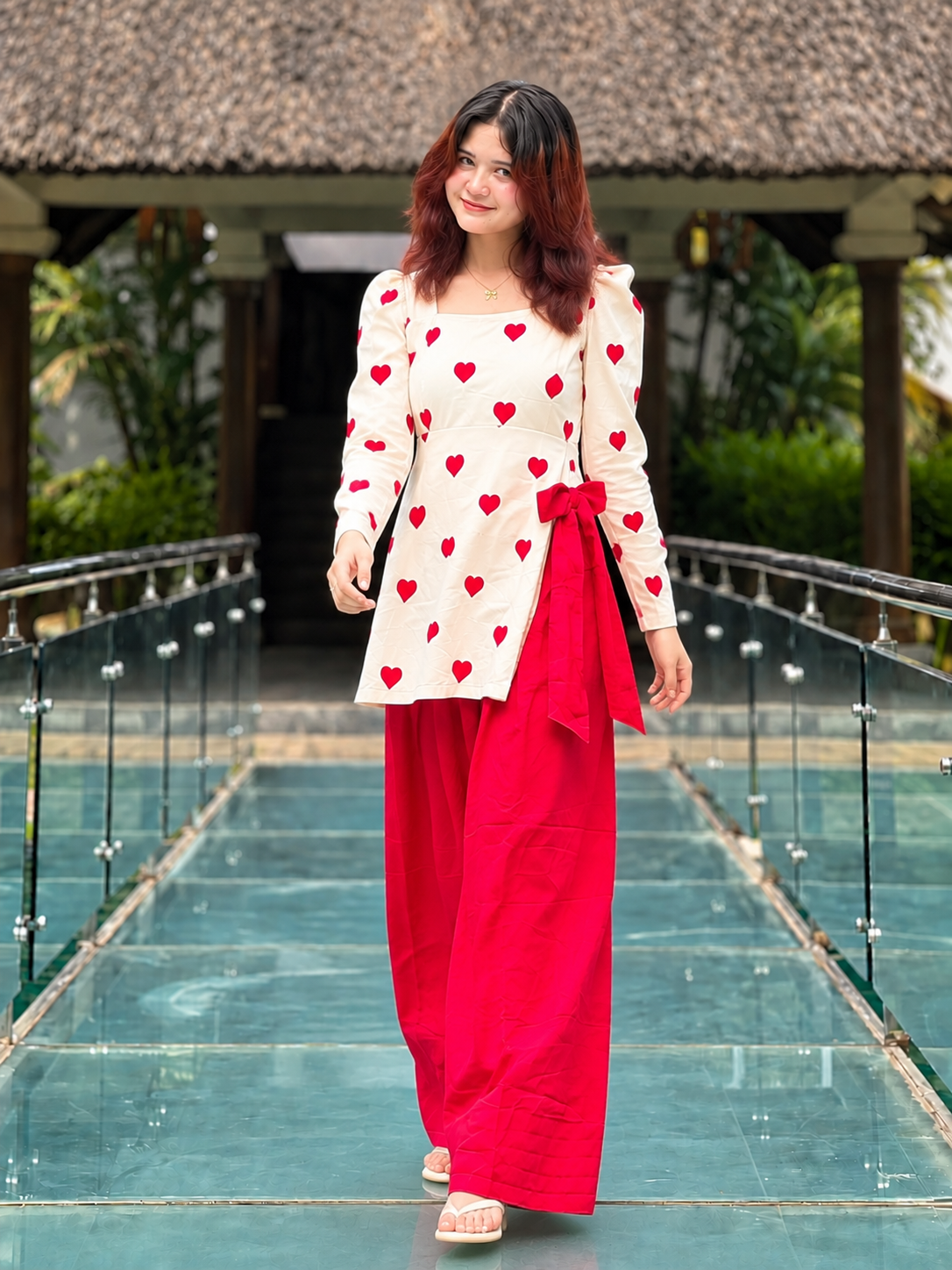 Sweetheart Bow Co-Ord Set