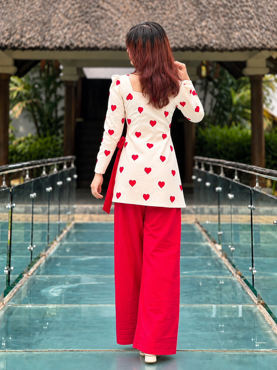 Sweetheart Bow Co-Ord Set