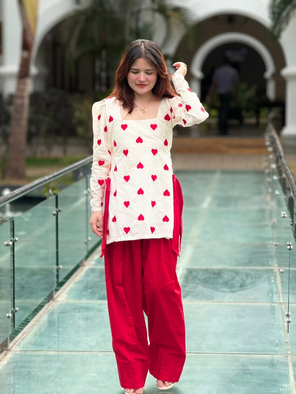 Sweetheart Bow Co-Ord Set