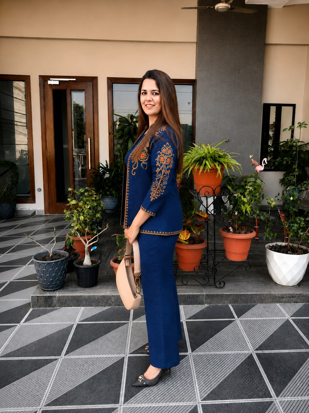 Indigo Royale Co-Ord Set.