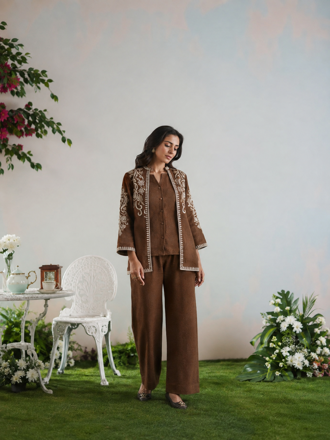 Mocha Royale Co-Ord Set