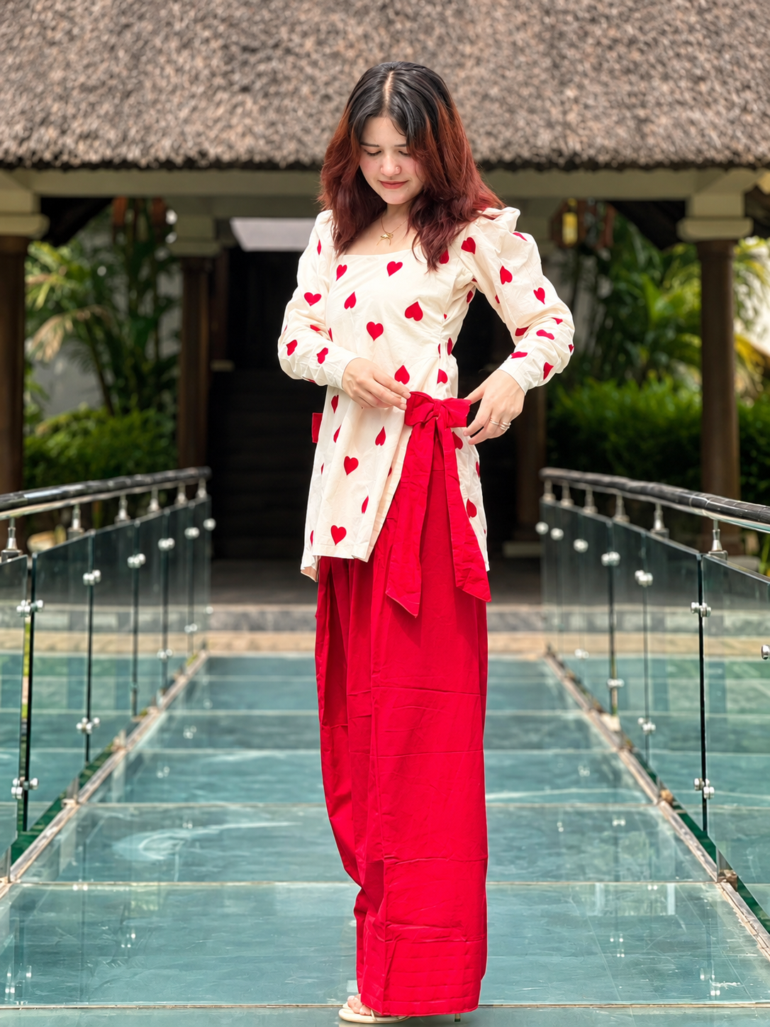 Sweetheart Bow Co-Ord Set