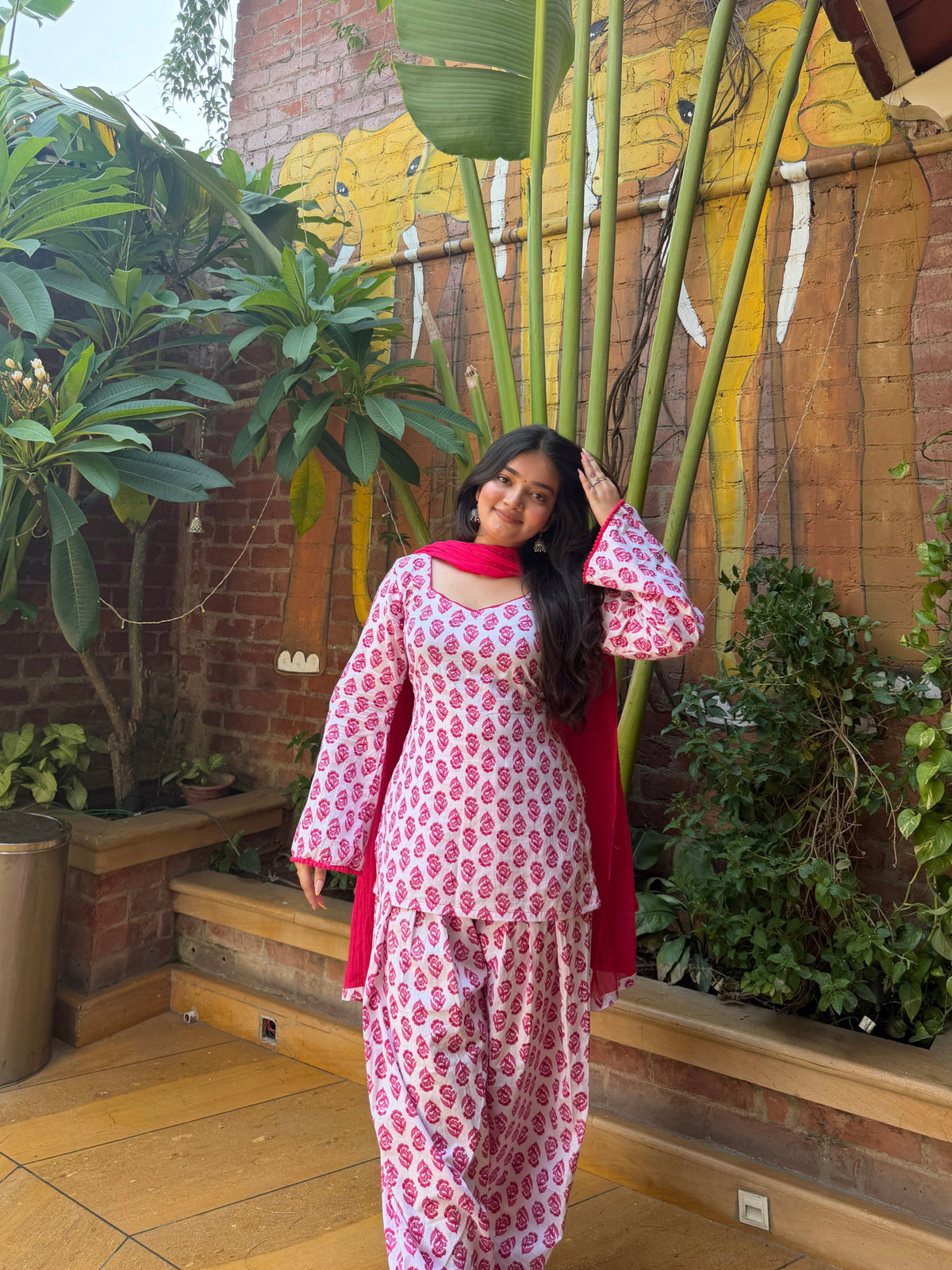 Mahira Adjustable Corset Farshi Salwar Suit