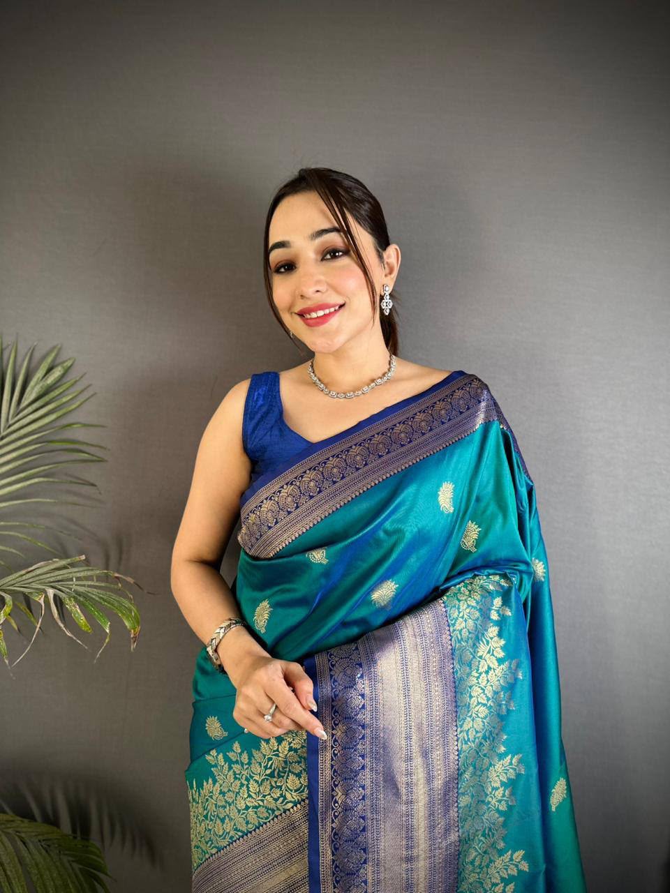 Raunaq — Kanjivaram Soft Silk Saree