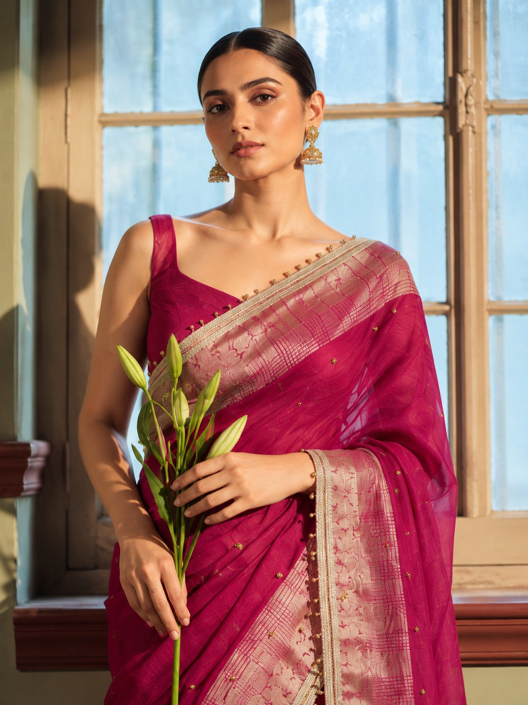 Swarna Rekha Kanjivaram Silk Saree