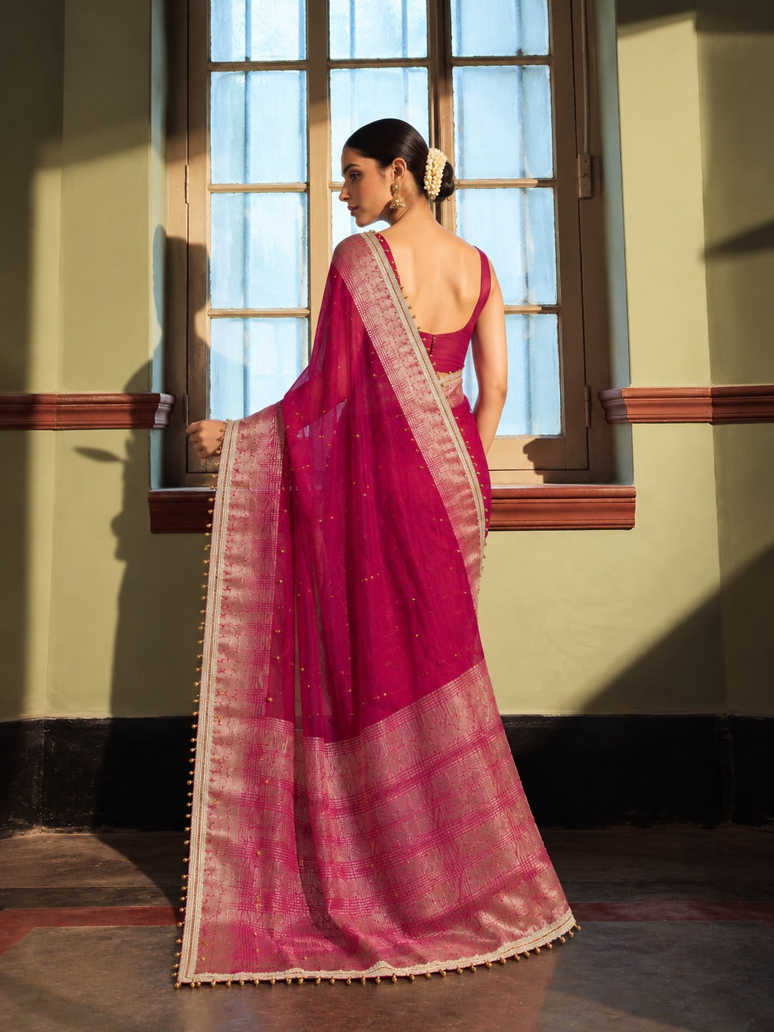 Swarna Rekha Kanjivaram Silk Saree