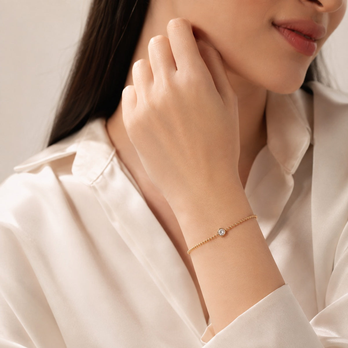 Lumière Solitaire Bracelet