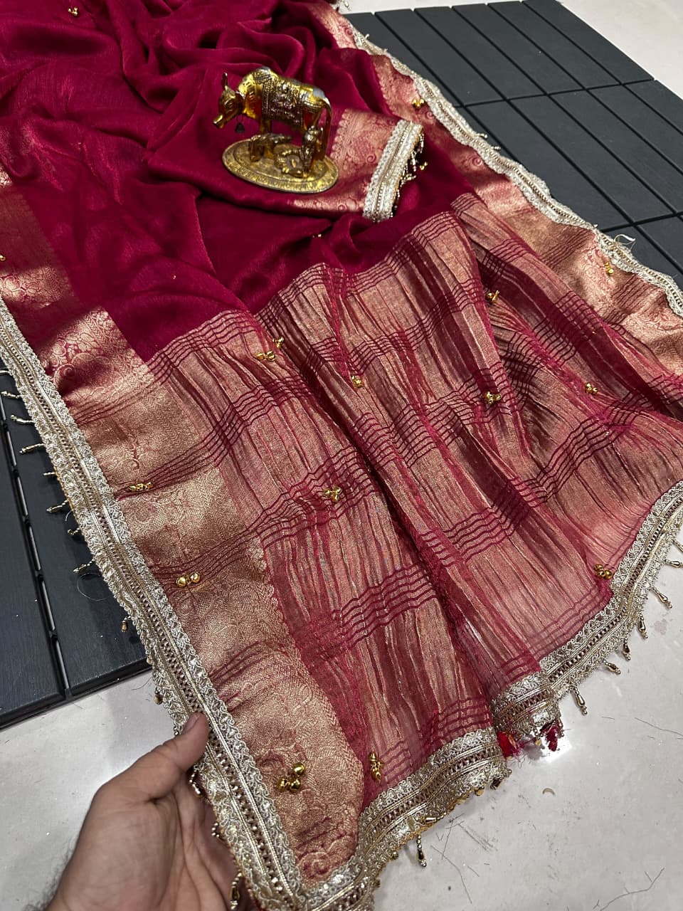 Swarna Rekha Kanjivaram Silk Saree