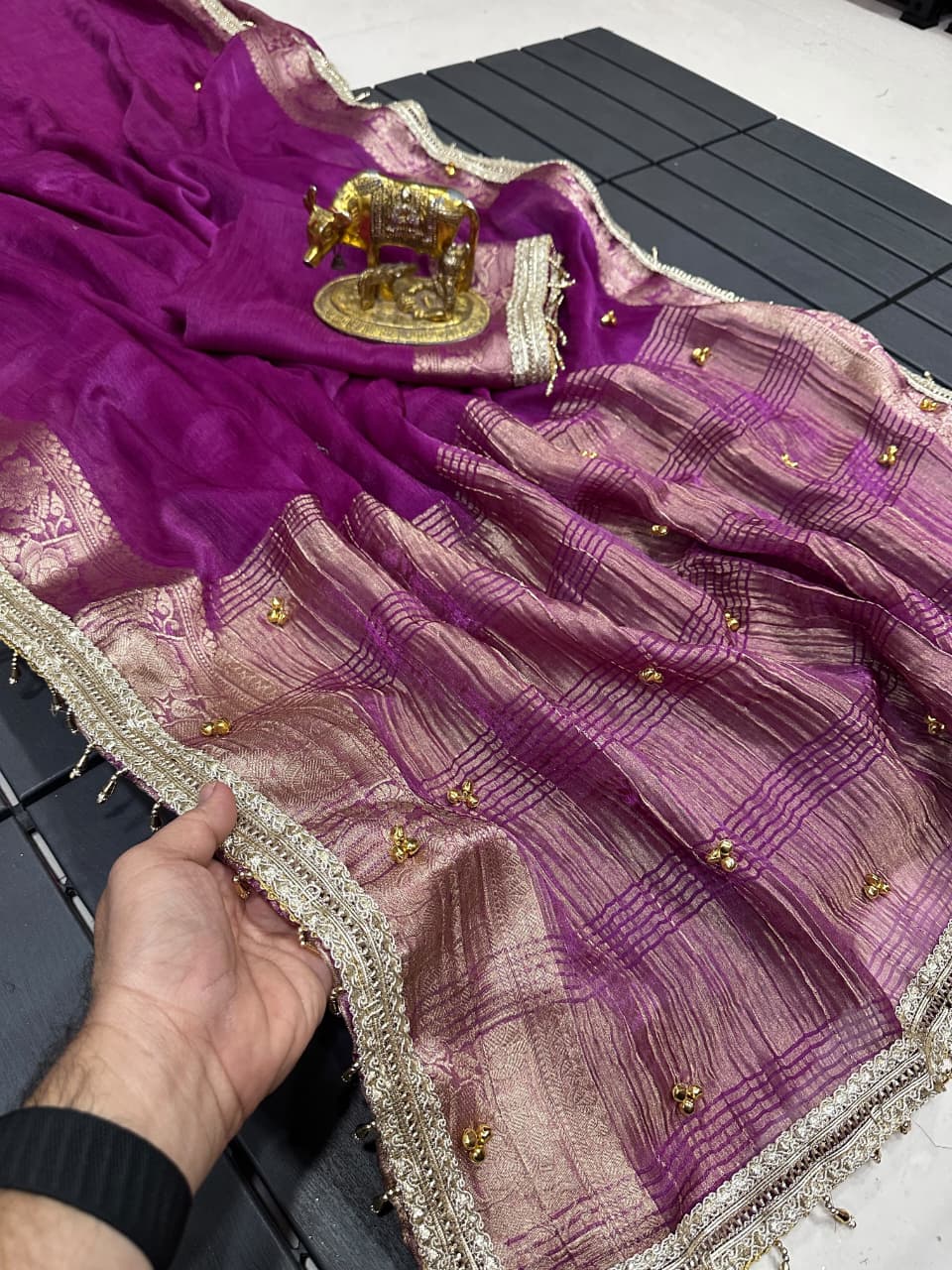 Swarna Rekha Kanjivaram Silk Saree