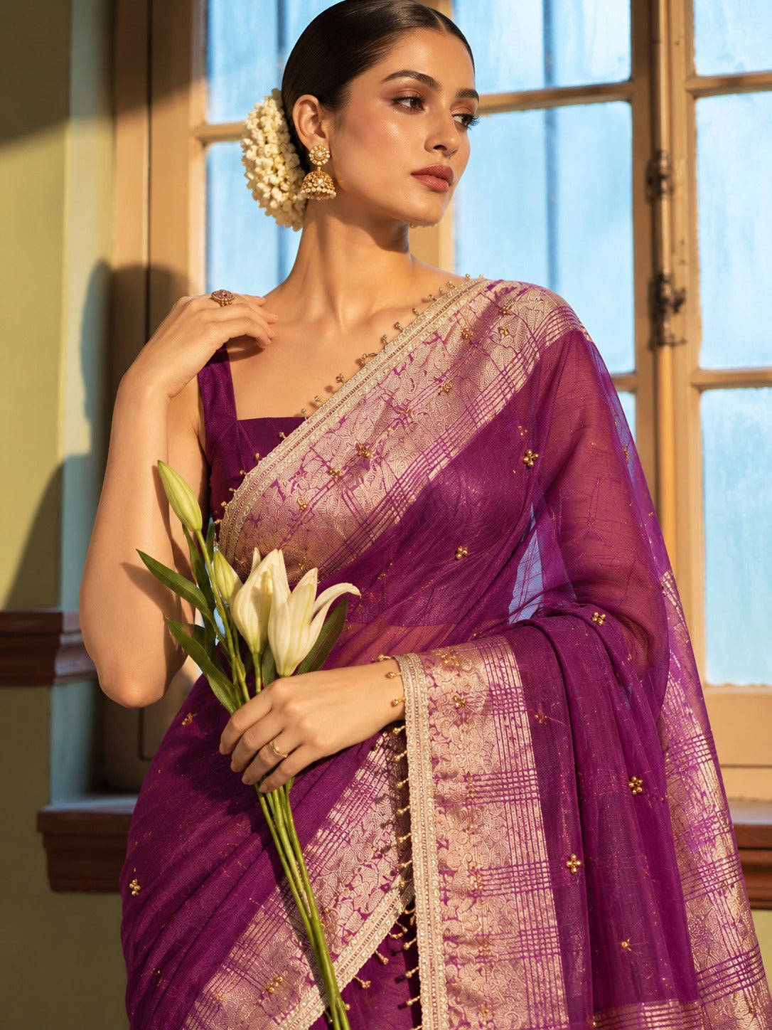 Swarna Rekha Kanjivaram Silk Saree