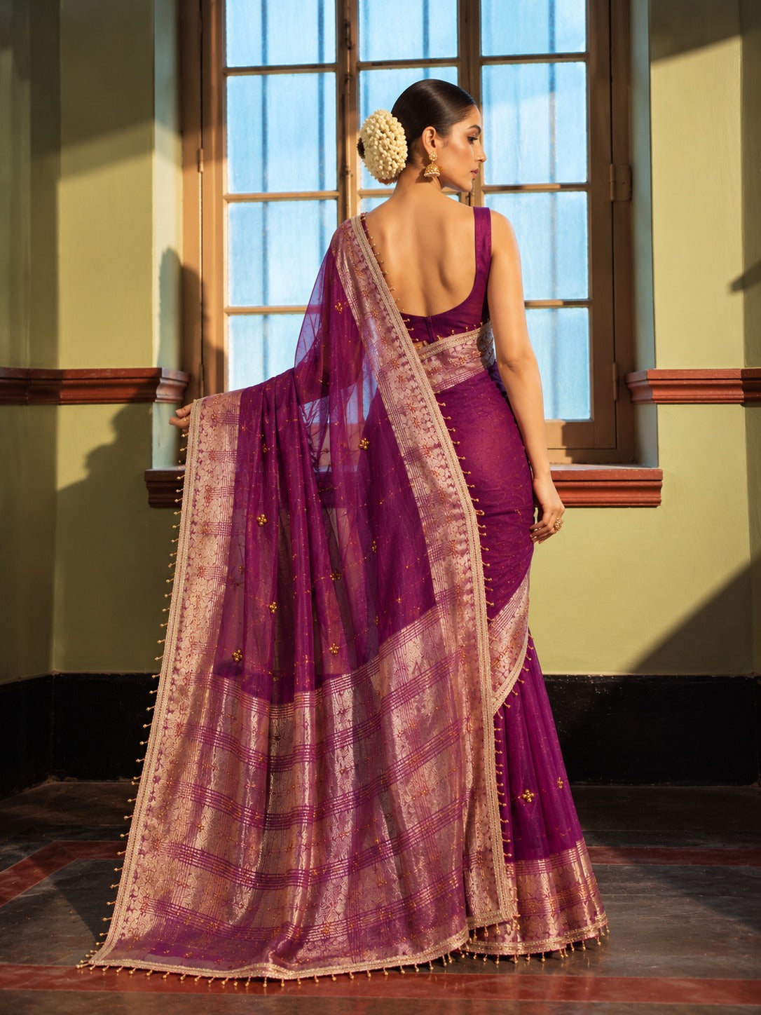 Swarna Rekha Kanjivaram Silk Saree