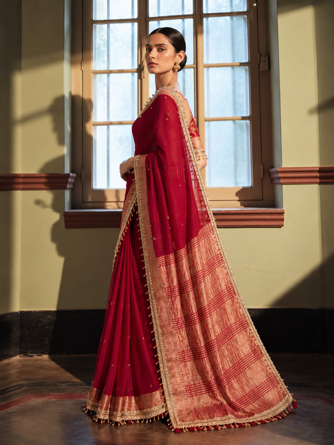 Swarna Rekha Kanjivaram Silk Saree
