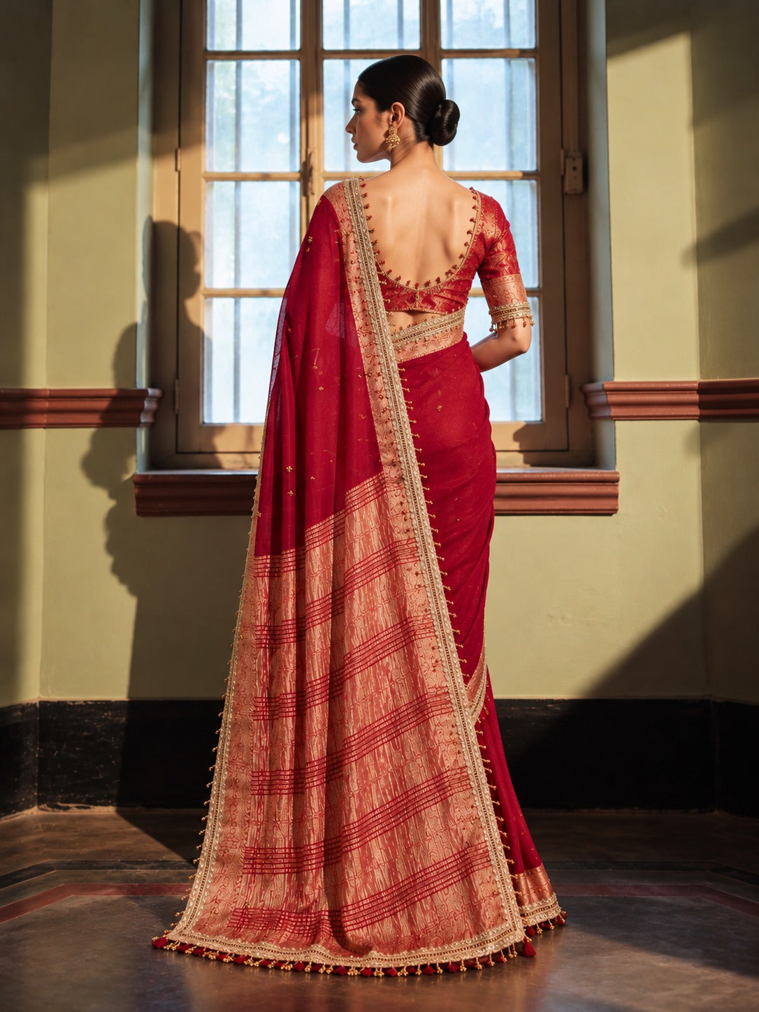 Swarna Rekha Kanjivaram Silk Saree