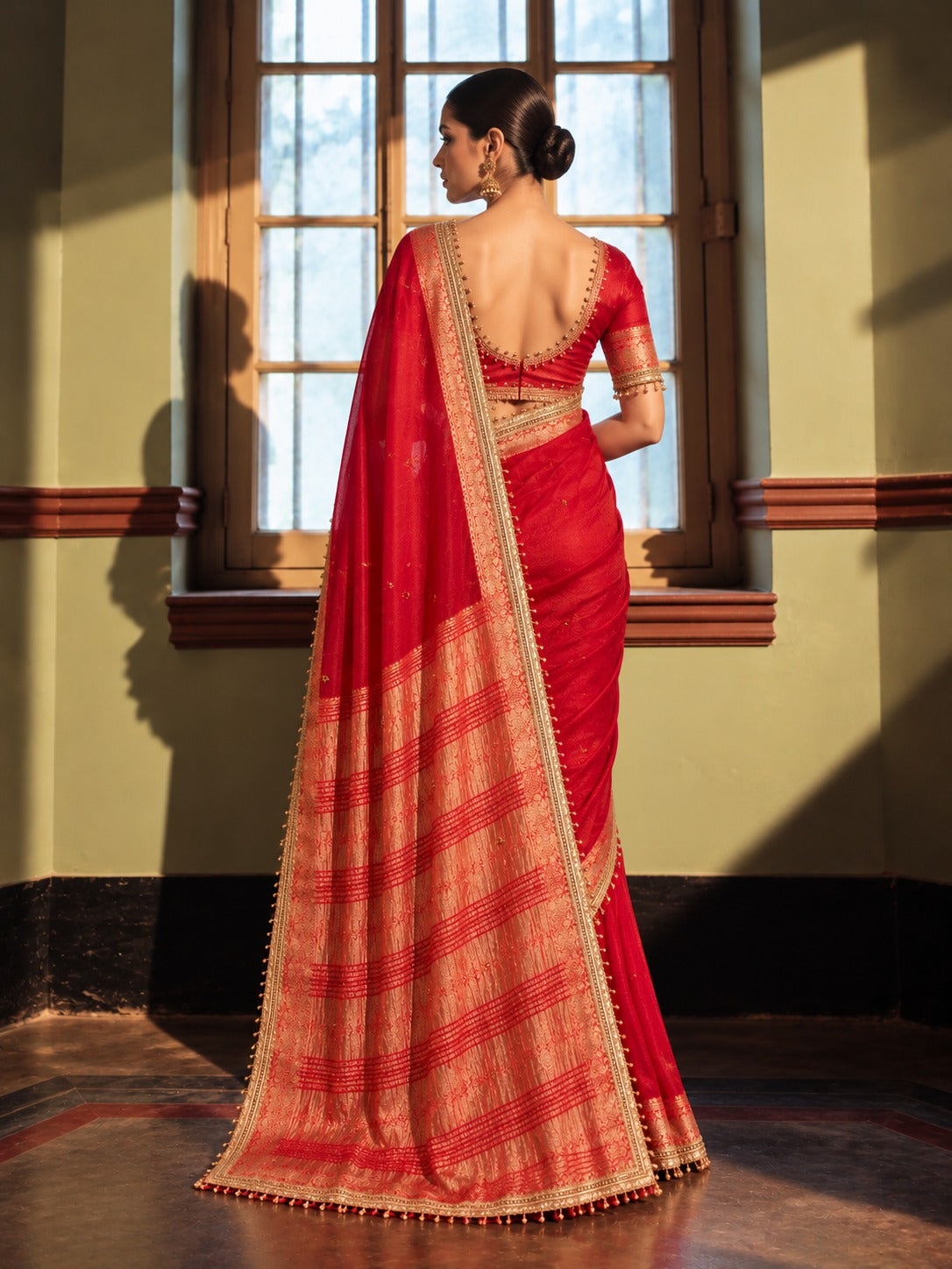 Swarna Rekha Kanjivaram Silk Saree
