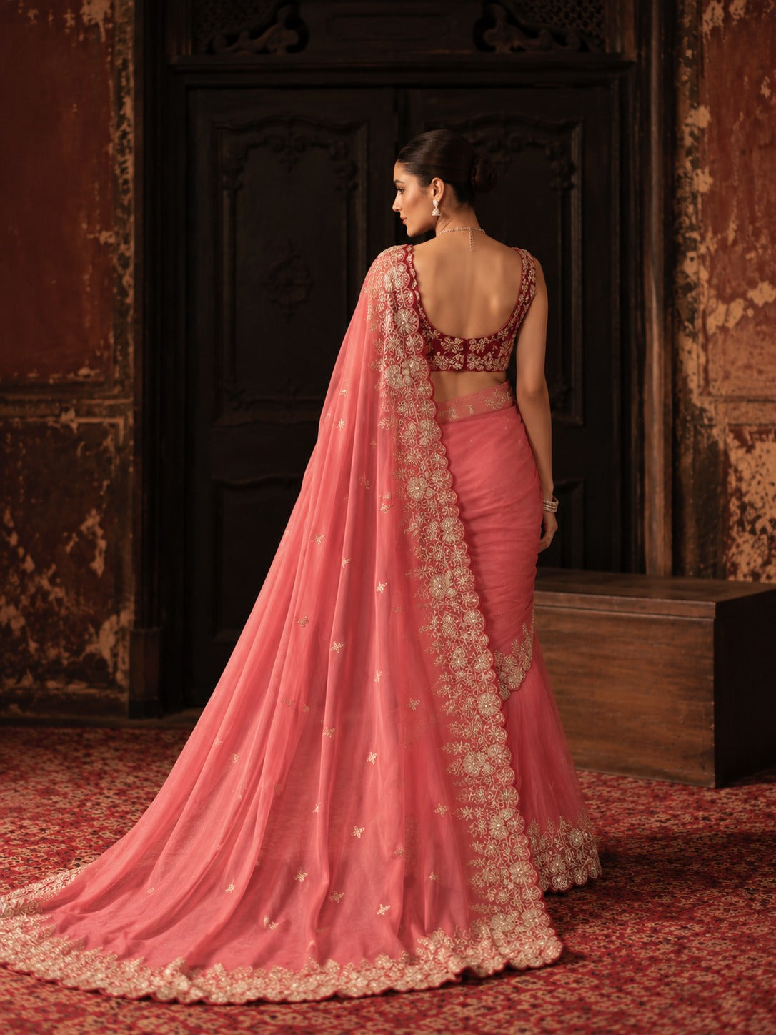 Charulata – Star Georgette Sequin Saree