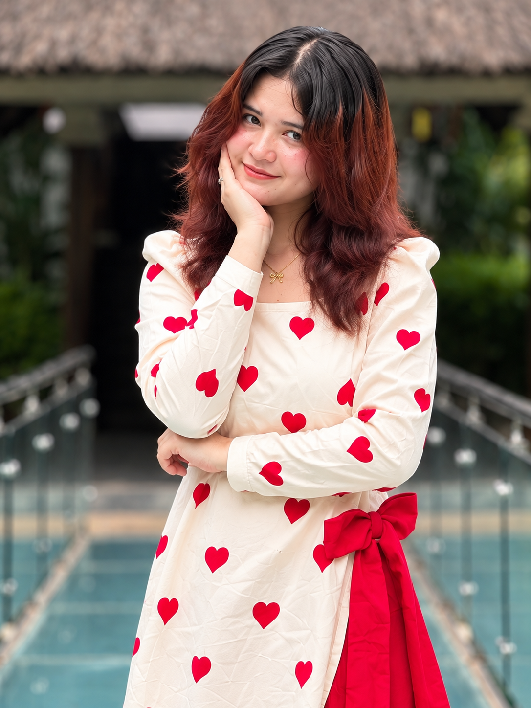 Sweetheart Bow Co-Ord Set