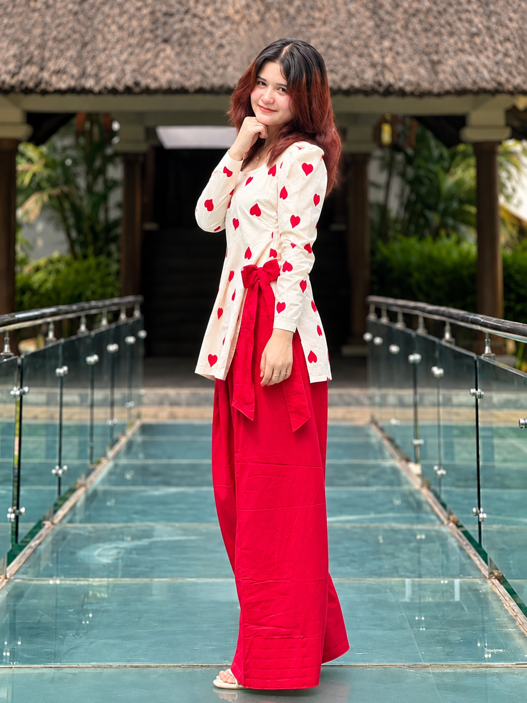 Sweetheart Bow Co-Ord Set